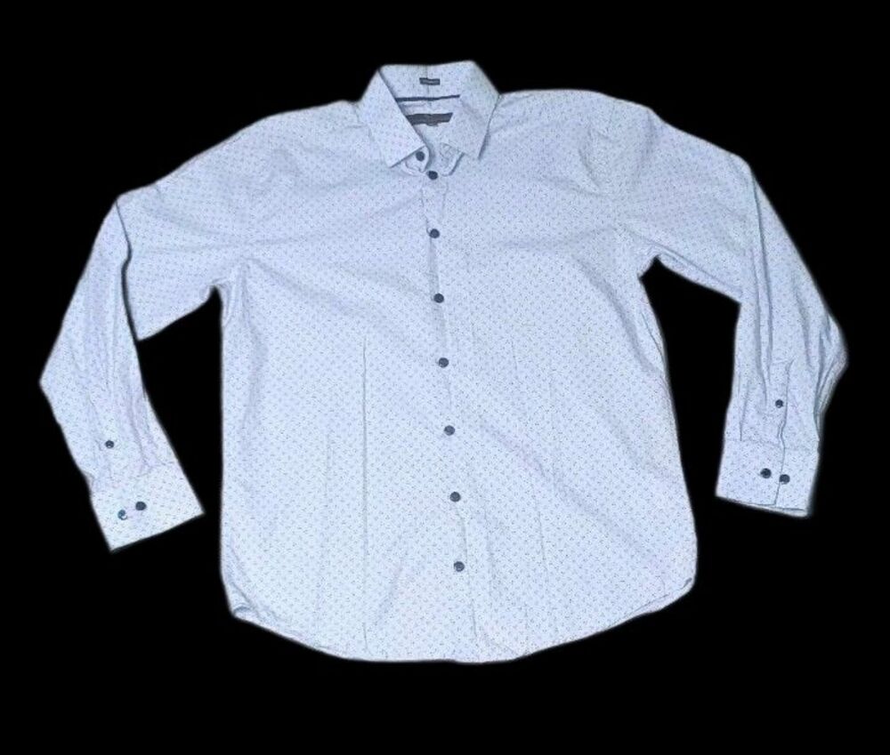 Versace 19-69 Abbigliamento Sportivo Srl Long Sleeve Button Up Shirt Mens...